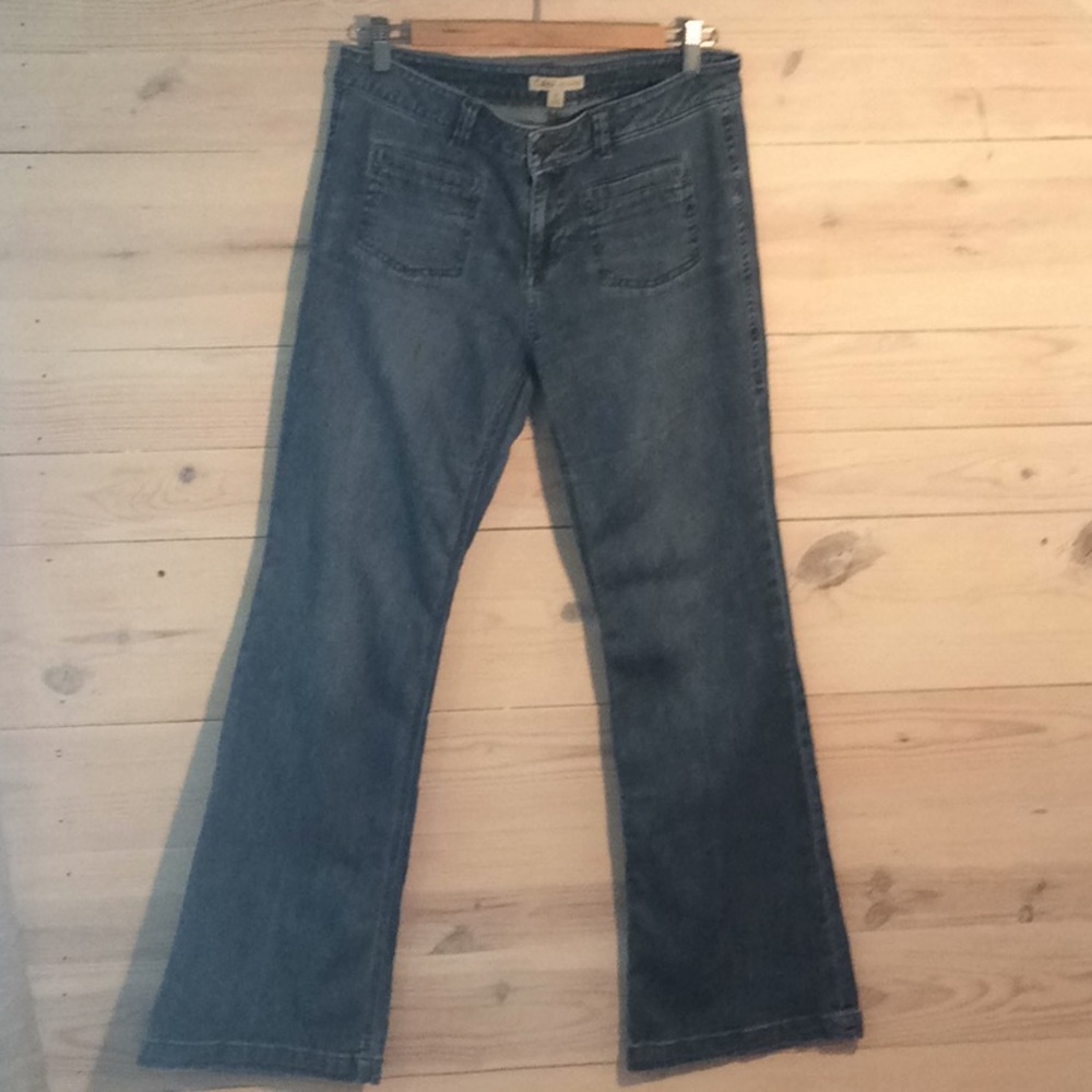 Cabi Farrah wide leg jeans size 10